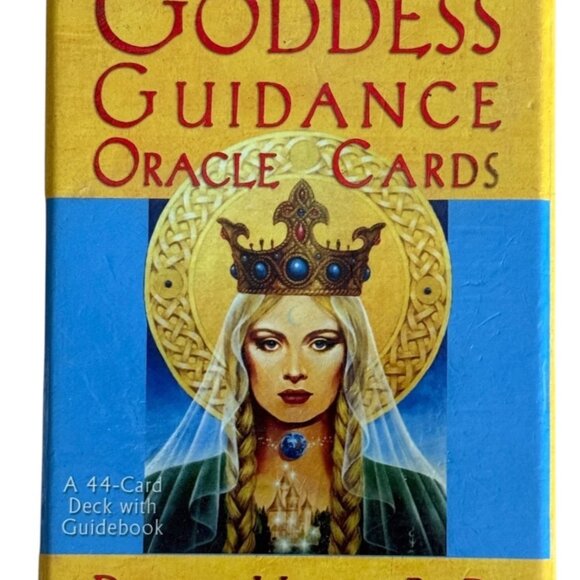 Goddess Guidance Oracle Cards Doreen Virtue OOP 44 Deck & Book Gilded - Picture 2 of 7